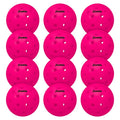 Pink Franklin X-40 USAPA Pickleballs - 12 Pack Tournament Balls, 40-Drill US Open Speed