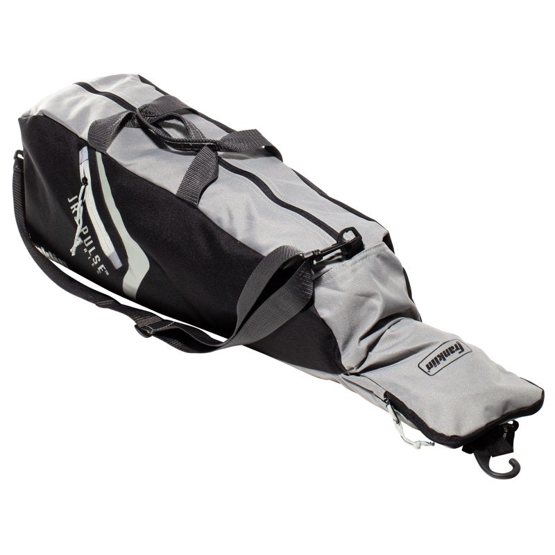 Youth Baseball Equipment Bag with Bat Compartment - Black/Gray