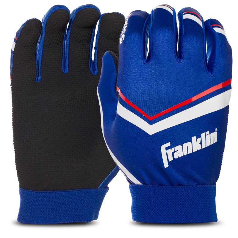 Youth Football Receiver Gloves High Grip Kids Sports Gloves Large
