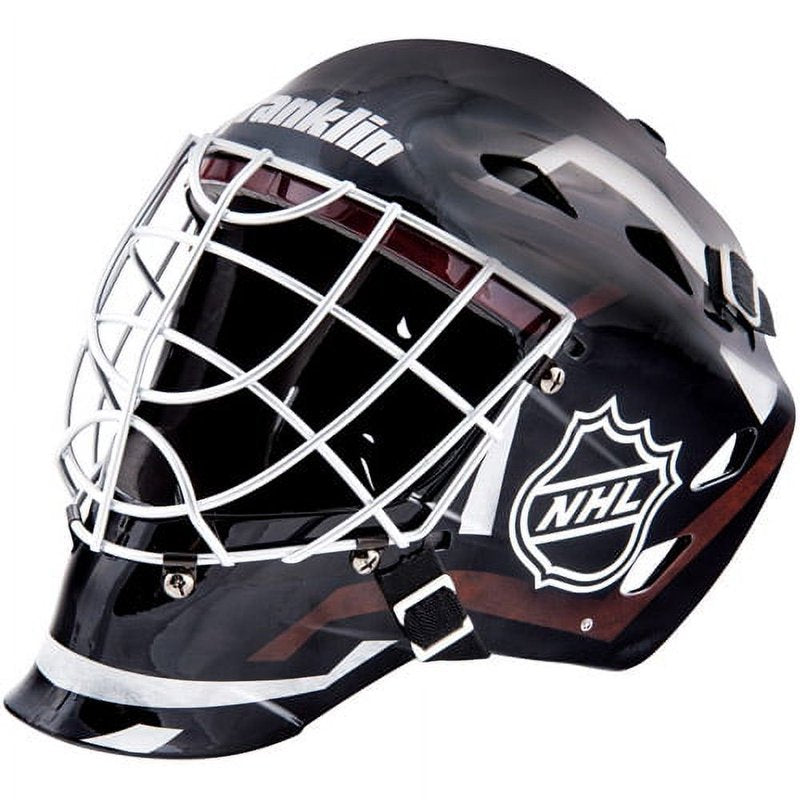Youth Hockey Goalie Mask for Street Hockey - Vented, Adjustable Fit, Durable Plastic Cage