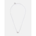 Silver-Plated Teardrop Necklace for Women 16" + 2" Extender - Modern Pendant Jewelry