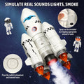 Space Rocket Toys for Kids 5-7 Years - STEM Science Kit with Projection Lamp