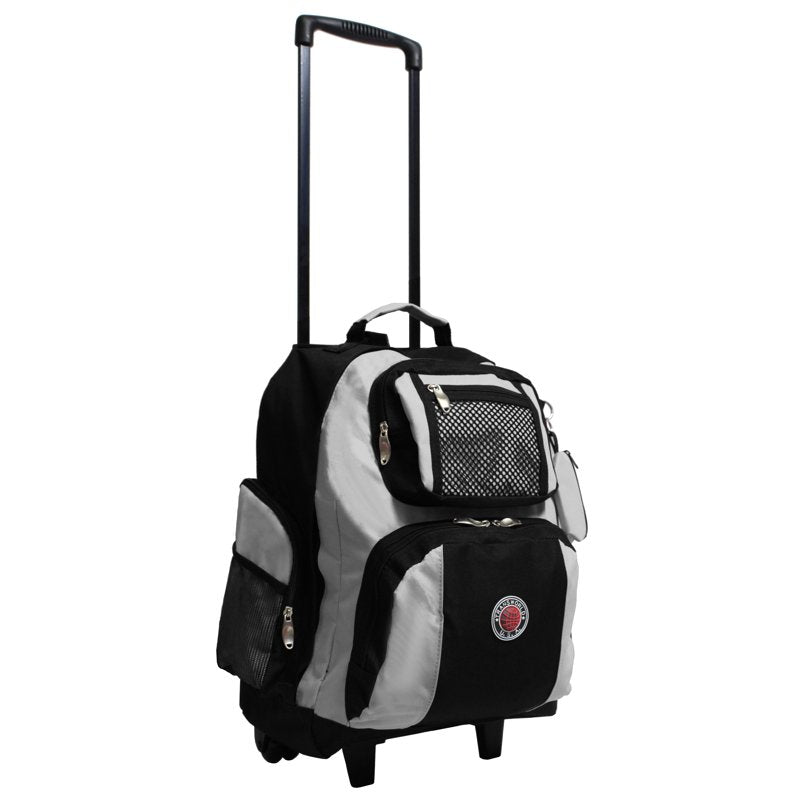 22-Inch Rolling Backpack with Wheels & Spacious Main Compartment