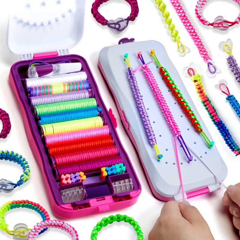 Friendship Bracelet Making Kit for Girls Ages 8-12 - DIY Jewelry Craft Set