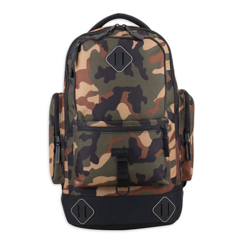 Unisex Honor Roll Backpack with Camouflage Design, Durable Laptop & Hydration Pockets