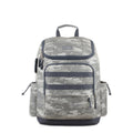 Unisex Outdoor Cargo Backpack with Top Loading Design and Multiple Compartments