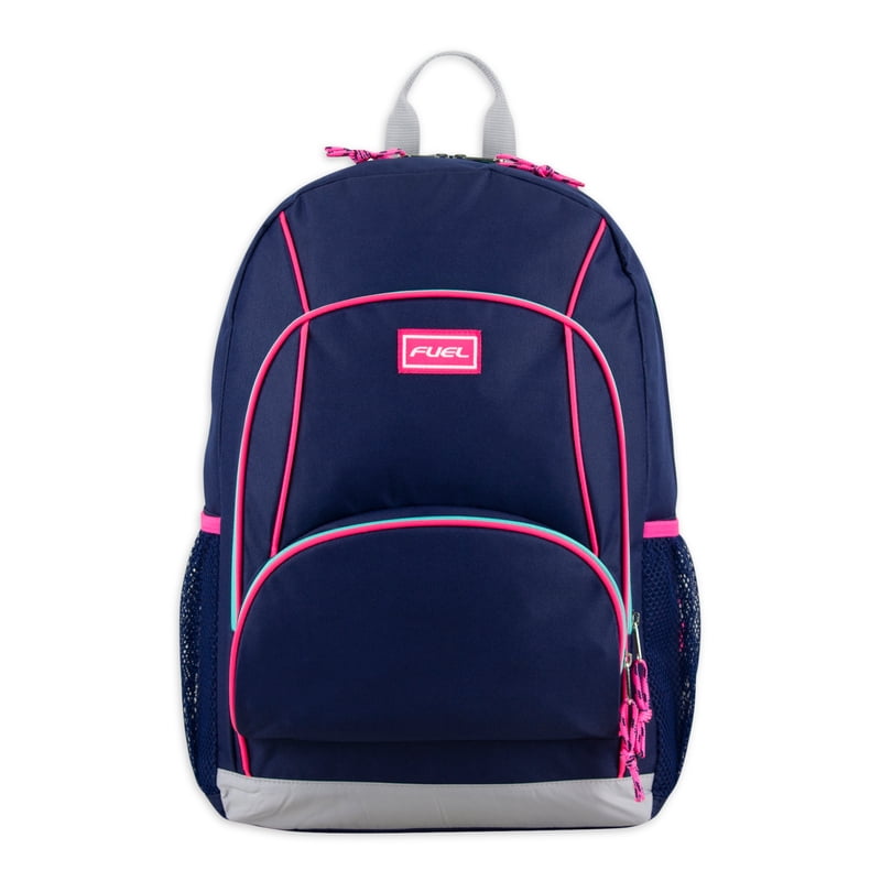 Unisex Triple Pocket Backpack - Multiple Colors & Prints, Comfortable & Spacious