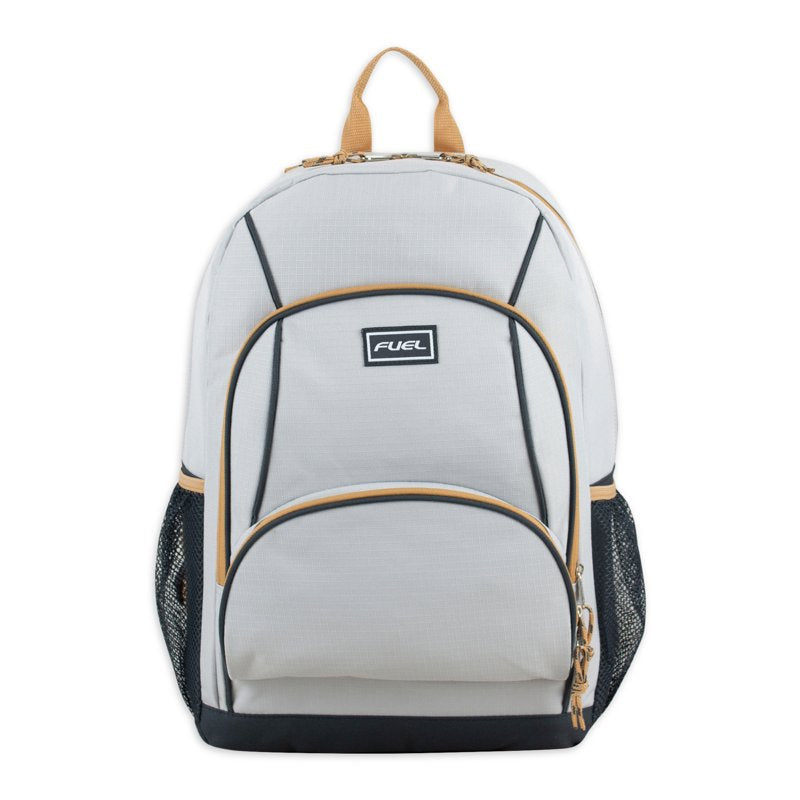Unisex Triple Pocket Backpack for School & Travel - Multiple Colors