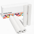Thermal Paper Rolls 8.5x11 US Letter for Portable Printers - BPA-Free, Long-Lasting, 2 Rolls