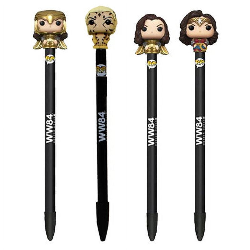 Funko Wonder Woman 1984 Collectible Pen Set with Vinyl Topper - 4 Pieces