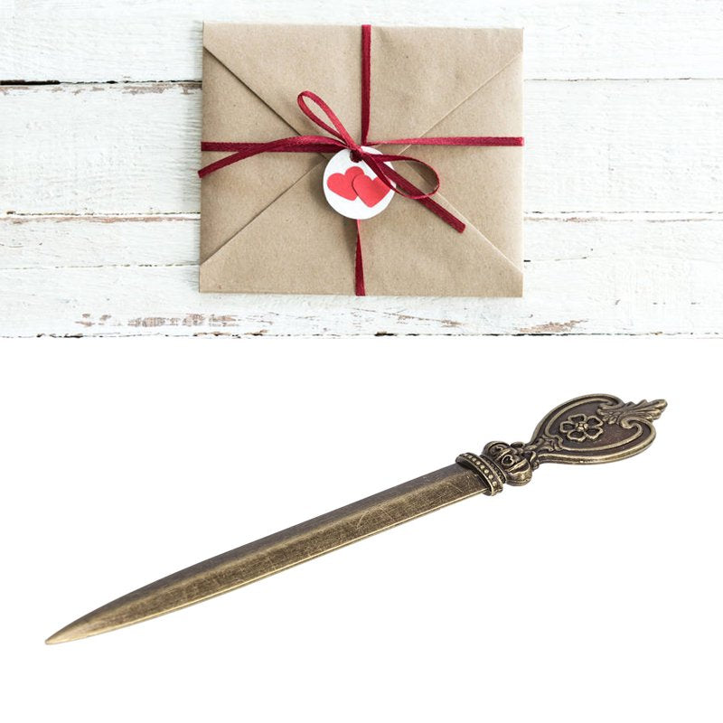 Retro Elegant Letter Opener - Lightweight Compact Envelope Slitter