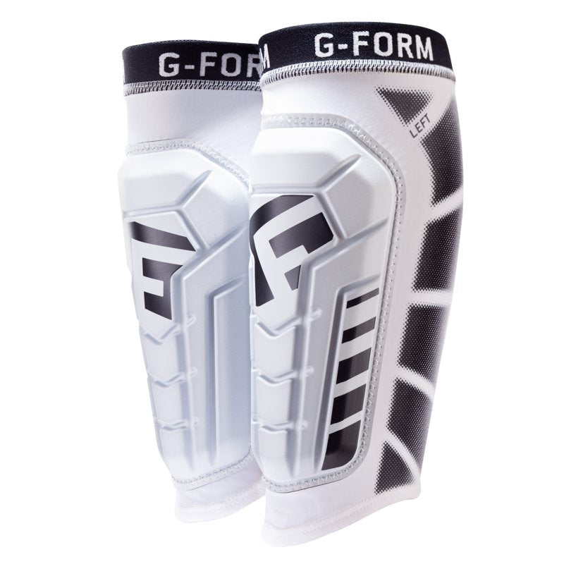 G-Form Pro-S Vento Soccer Shin Guards - Adult XL, White