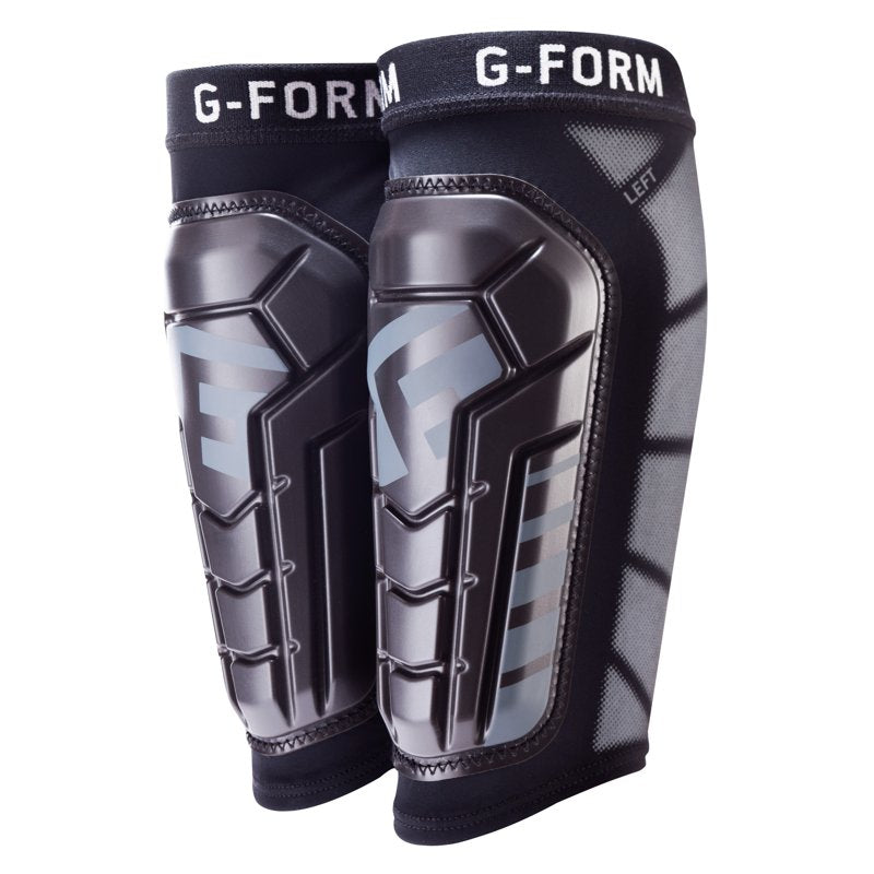 G-Form Youth Pro-S Vento Shin Guards - Black, Youth L/XL