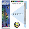 Highlighter Bible Refill - Blue Ink Dry Marker Replacement