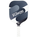 Gamma Fusion Power Pickleball Paddle - 8.25 in Wide Fiberglass Surface, Black, 8 oz