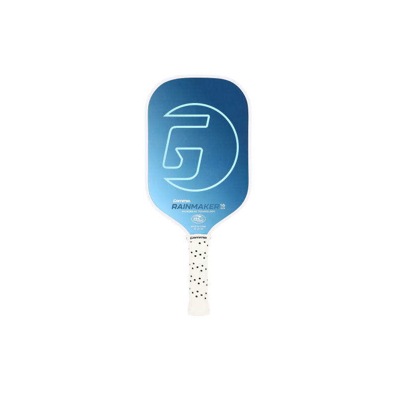 Gamma Rainmaker 16 Microbead Pickleball Paddle - Blue (Variation: 16 mm, Rainmaker)