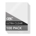 GBC UltraClear Thermal Laminating Pouches - Clear, 100 Pack