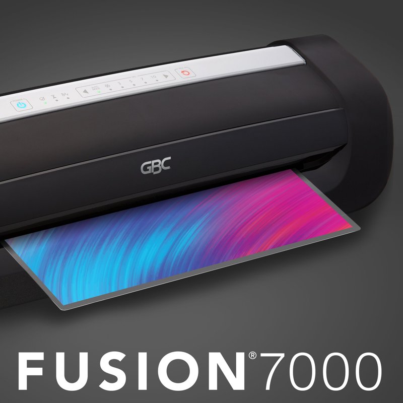 12-Inch Commercial Laminator with Auto Thickness Detection - GBC Fusion 7000L