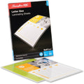 Self-Sealing Laminating Sheets - Clear, 50 Pack, Letter Size, 3 Mil Thickness