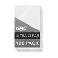 GBC HeatSeal Laminating Pouches 5 Mil Business Card Size 100 Pack