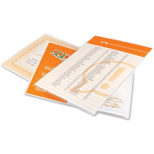 GBC UltraClear Thermal Laminating Pouches Letter Size 8.5x11.5 Inches 5 Mil Glossy