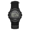 Men's Digital Watch with Black Nylon Strap, Positive LCD Display Sport Watch