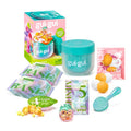 Glow-in-The-Dark Slime Kit with Beauty Tools - Fruity Scented Craft Set for Kids