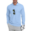 Men's Golf Polo Shirts Long Sleeve UPF 50+ Lightweight Quick Dry Casual Tops