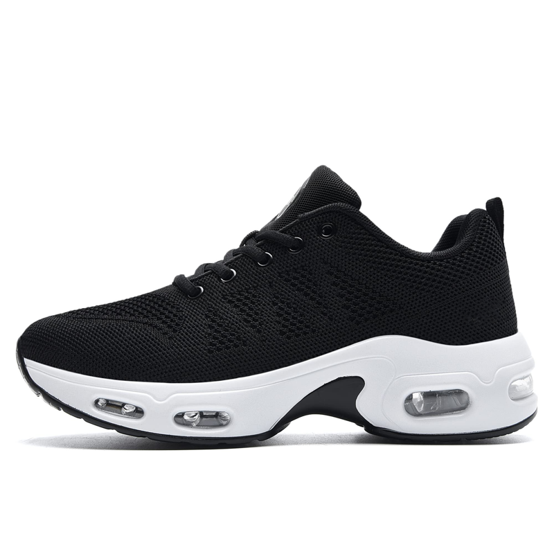 Women's Running Shoes Sneakers Air Cushion Non Slip Breathable Fitness Walking Shoes