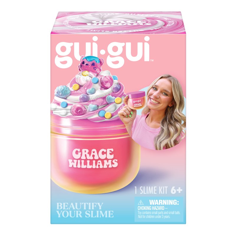 Gui Gui by Grace Williams Slime Kit with Charms & Scented Options - Ages 6+