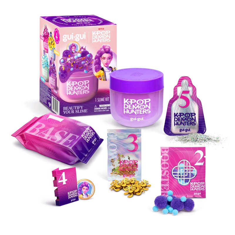 KPop Demon Hunters Rumi Slime Kit - Collectible Art & Play Dough