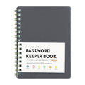 Password Book with Alphabetical Tabs - Compact Password Organizer for Home & Office