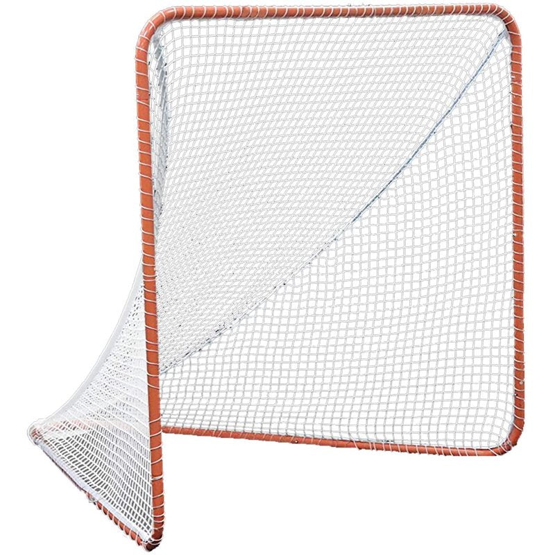Regulation Lacrosse Goal with Steel Frame - 7x6x6 Feet Portable Practice Net
