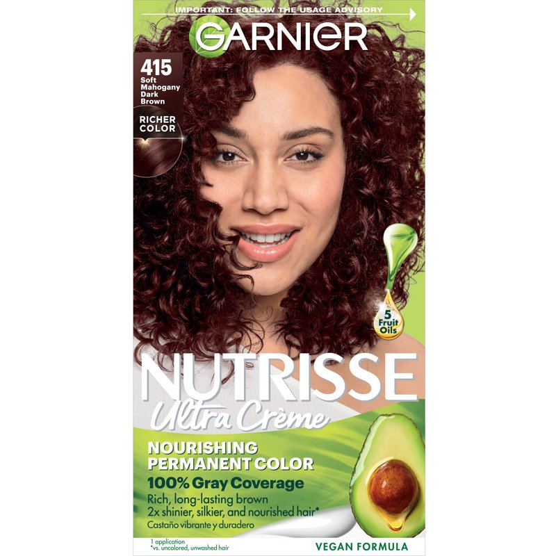 Nourishing Hair Color Cream with Avocado & Shea Oil - Multiple Shades