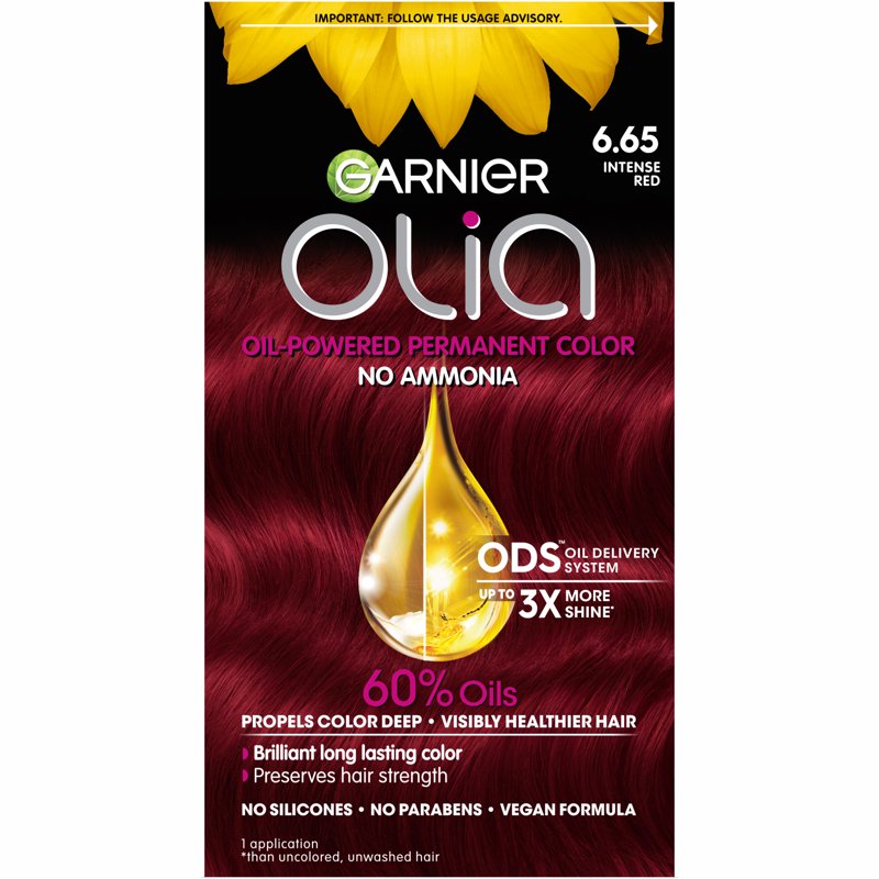 Permanent Hair Color Kit with 60% Oils - Multiple Shades, Long-Lasting