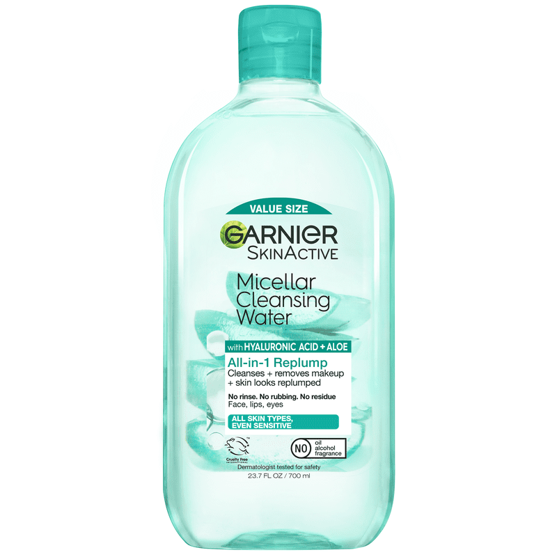 Micellar Cleansing Water with Hyaluronic Acid for Face & Eyes - All Skin Types