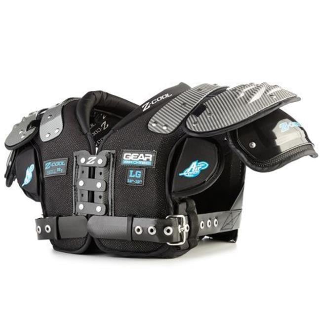 Adult Z-Cool Shoulder Pads Large Impact Protection & Moisture Wicking