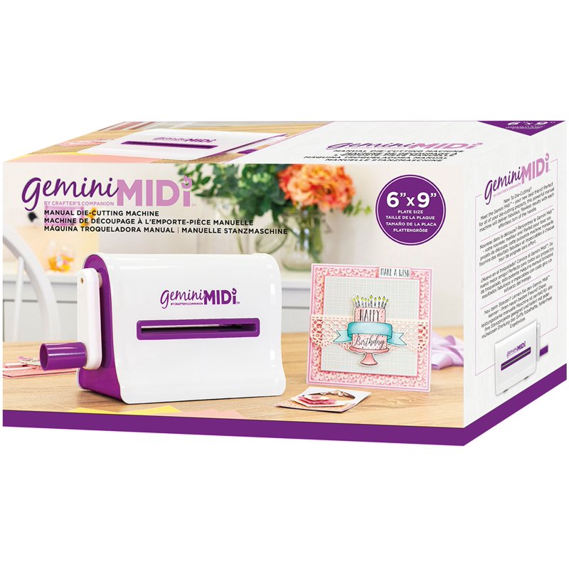 Gemini Midi Manual Die-Cutting & Embossing Machine 6x9 Inch