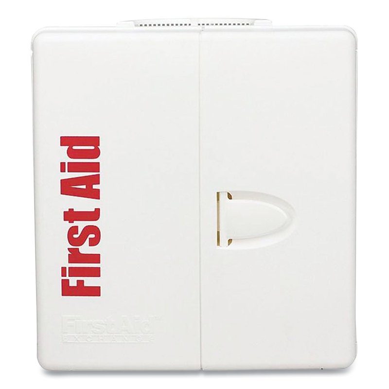 50-Person Commercial First Aid Kit with 245 Supplies in Plastic Case