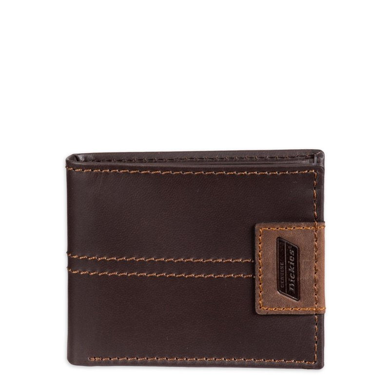 Men's Leather Slimfold Wallet with Extra Capacity, RFID Blocking