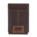 Men's RFID Leather Wallet with Magnetic Front Pocket - Slim & Secure