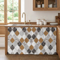 Waterproof Kitchen Cabinet Curtain Under Sink Dust-Proof Dust Cover 28 x 51 inches