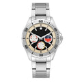 Men's Black Bracelet Wristwatch - Modern Quartz Watch with Durable Design