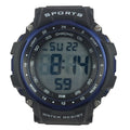 Digital Sport Wristwatch for Men with Water Resistance and Backlight