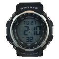 Digital Sport Wristwatch for Men with Water Resistance and Alarm