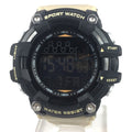 Digital Sports Wristwatch for Men with Water Resistance and Stopwatch