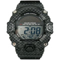 George Men's Solar Digital Wristwatch with Water Resistance and Backlight