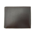 Men's RFID Blocking Bifold Wallet - Genuine Leather, Brown