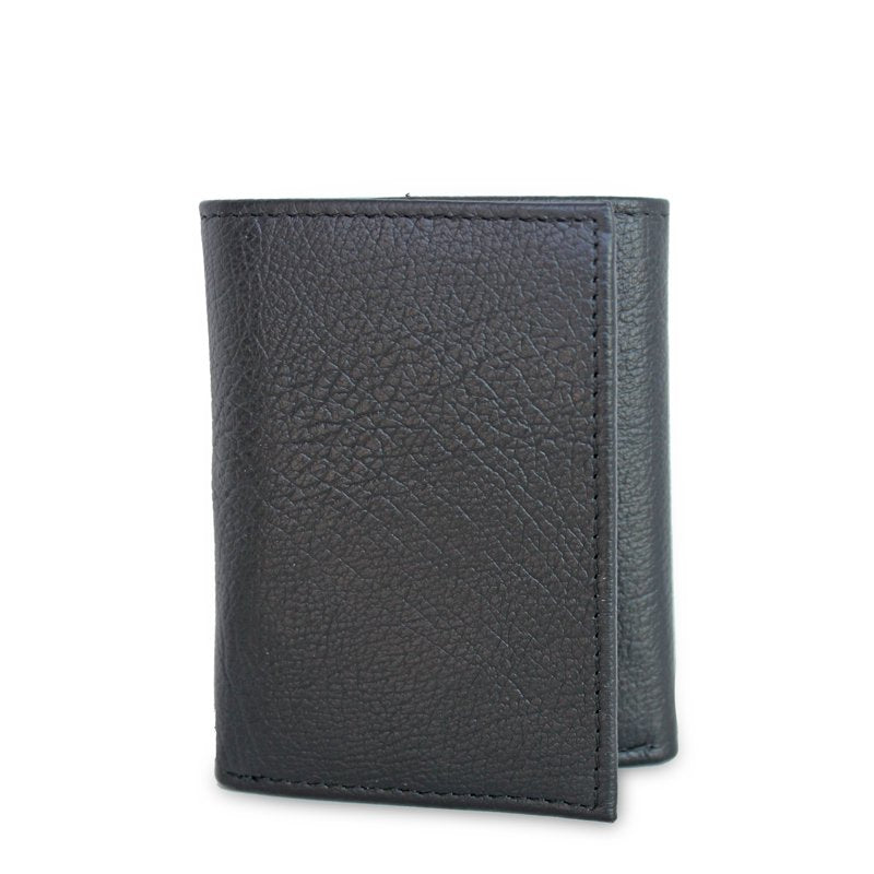 Men's RFID Protected Trifold Wallet with Genuine Leather, Multiple Colors