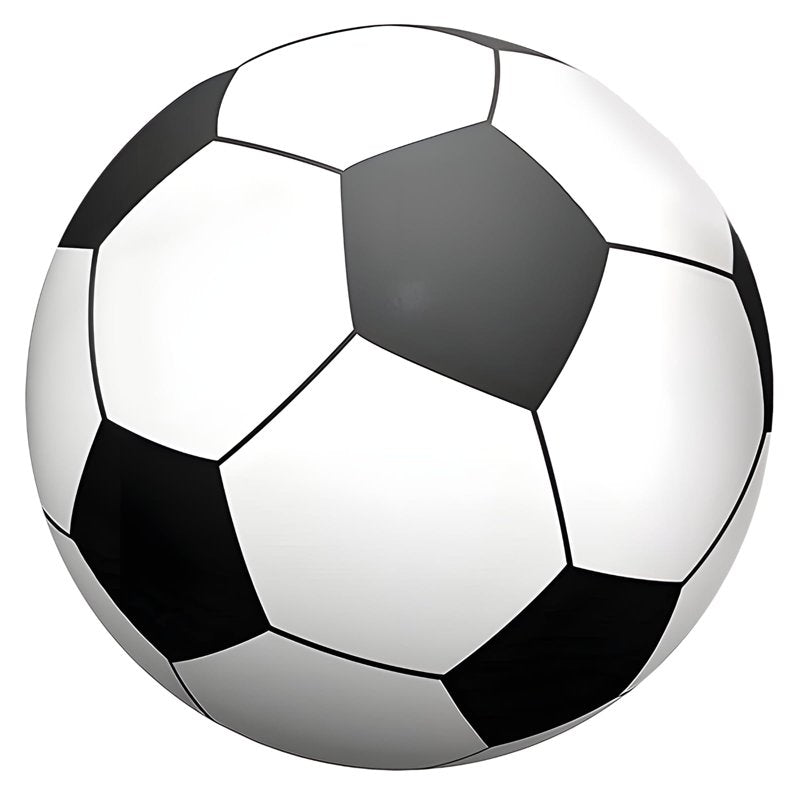 Giant Inflatable Beach Soccer Ball 59in PVC — Outdoor Party & Event Ball